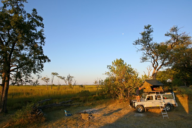 14 daagse autorondreis per 4WD Botswana enen Vic Falls